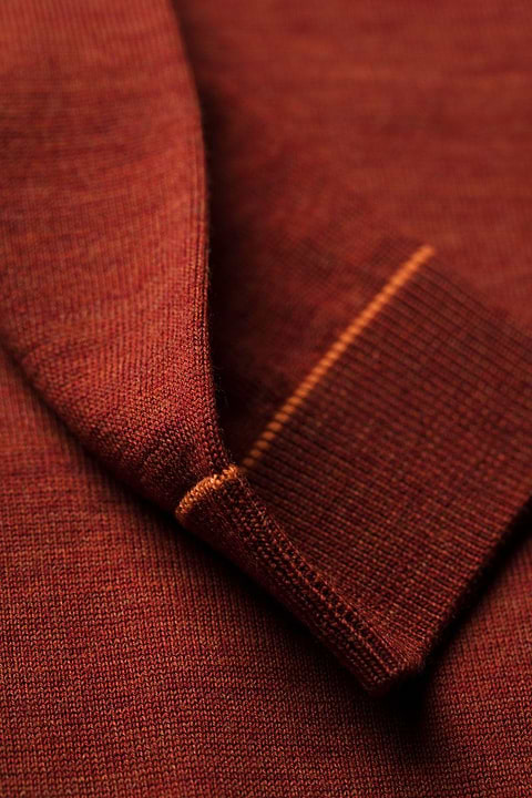 Joe V-neck Extra Long Copper Canyon - Base Image