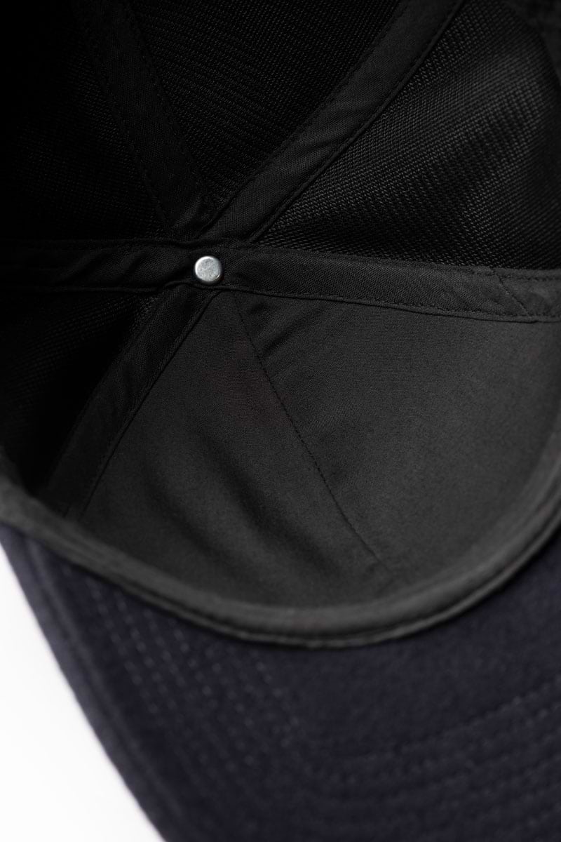 Wool Baseball Cap Navy Blue