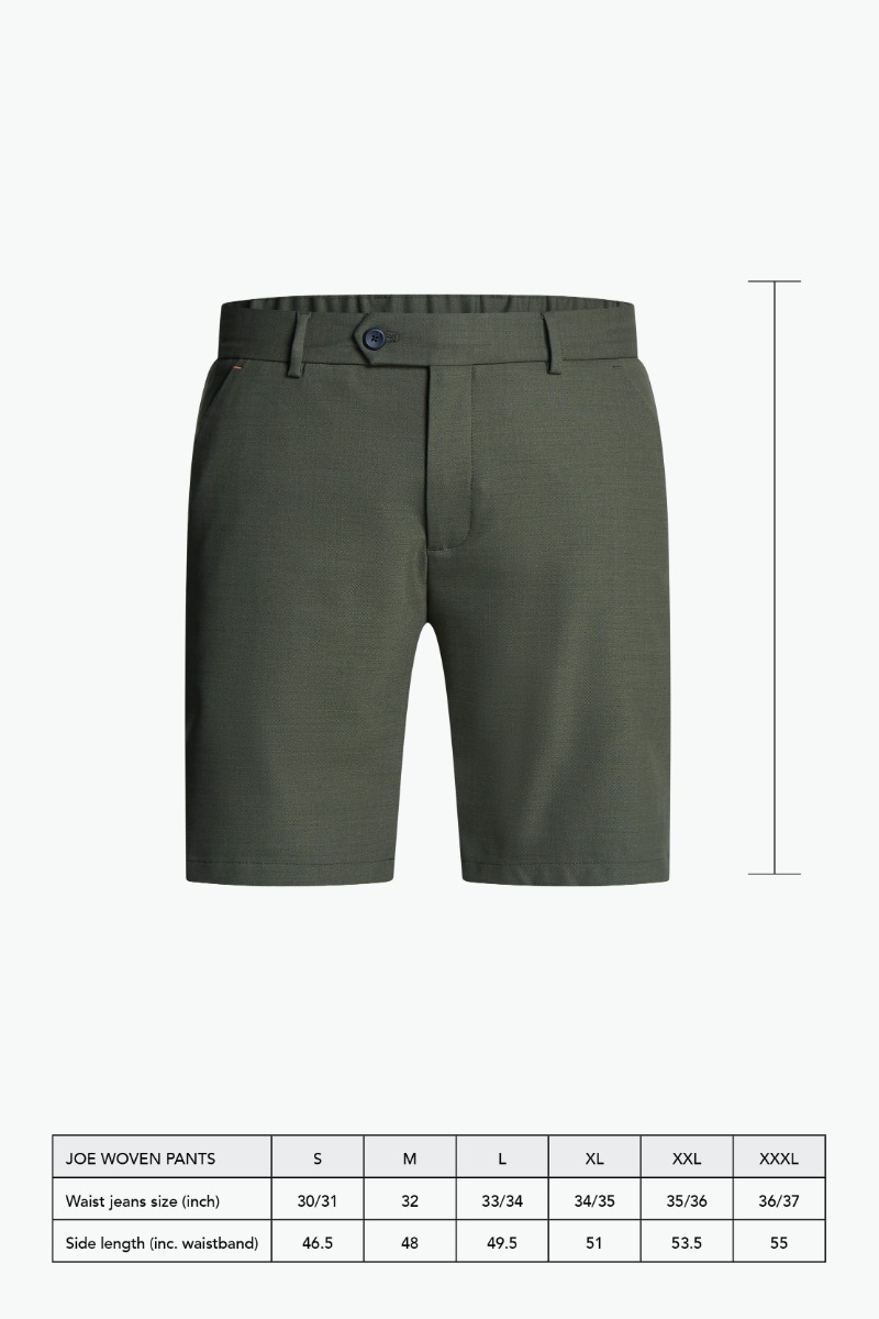 Shorts Woven Stone Green / Khaki Green