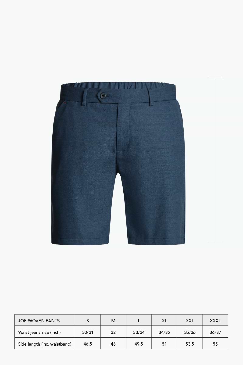 Shorts Woven Dark Denim / Blue