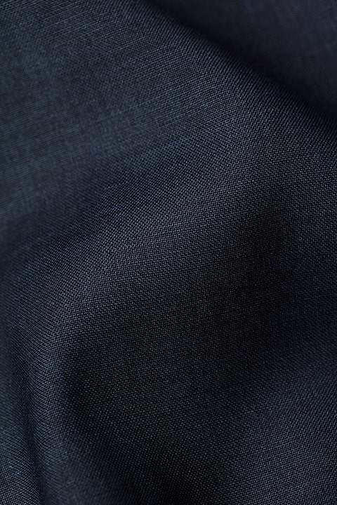 Joe Woven Shirt Extra Long Navy Blue - Base Image