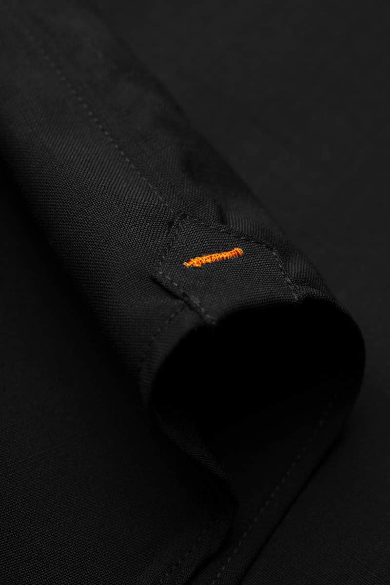 Joe Woven Shirt Extra Long Deep Black
