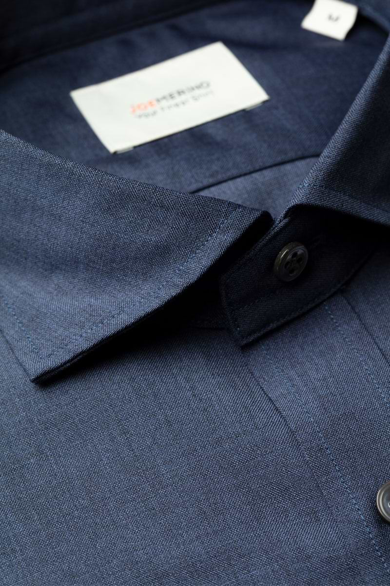 Joe Woven Shirt Denim Blue