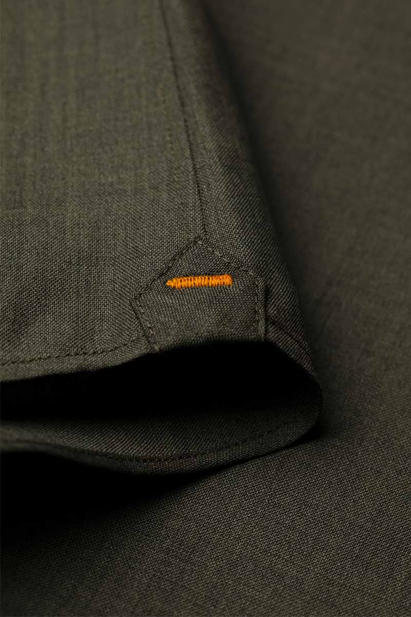 Joe Woven Shirt Army Classic