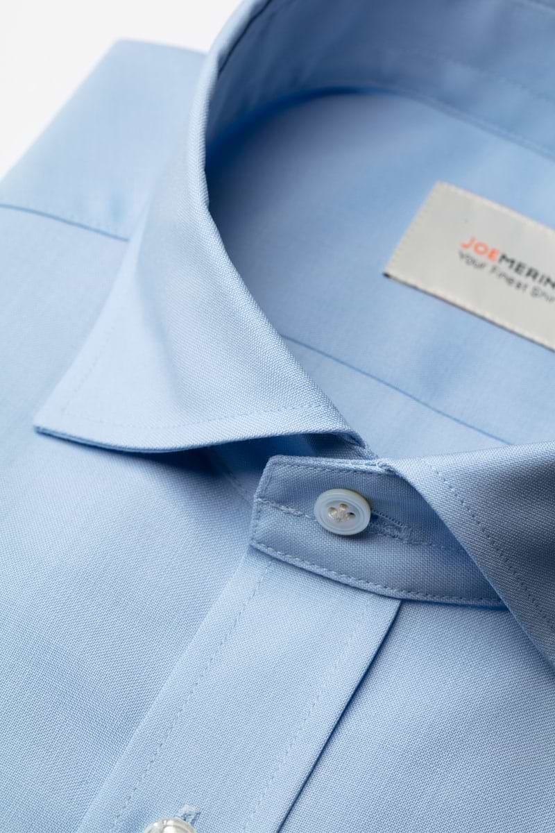 Woven Shirt Extra Long Light Blue 