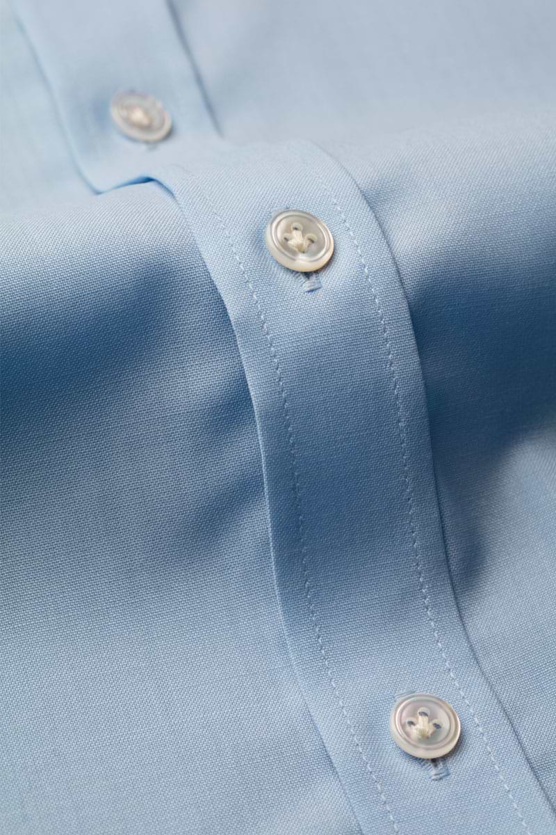 Woven Shirt Extra Long Light Blue 
