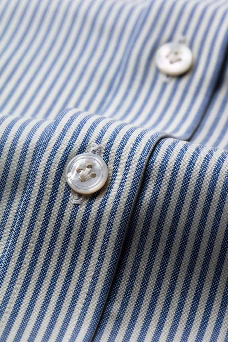 Joe Woven Shirt Stripe Jeans Blue