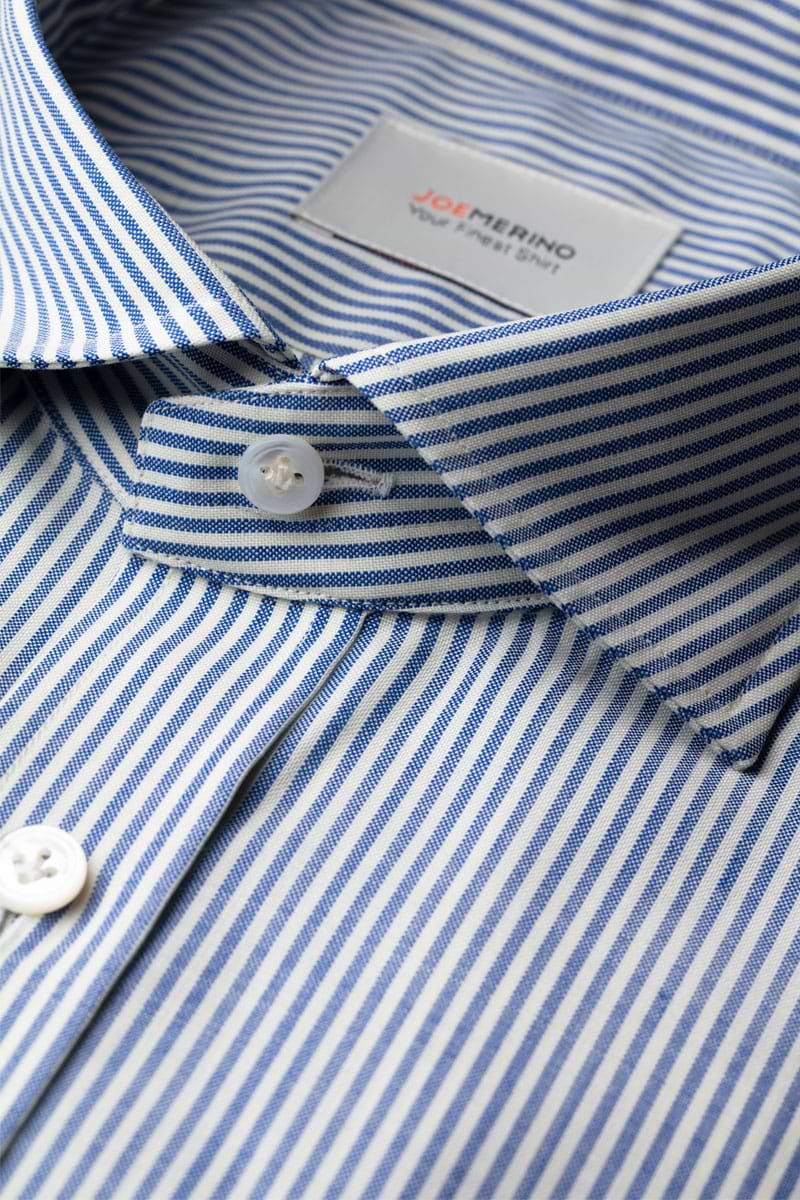 Joe Woven Shirt Stripe Jeans Blue