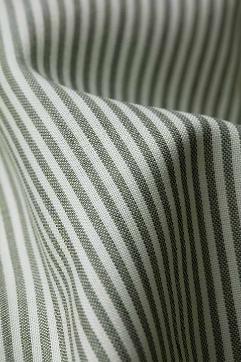 Joe Woven Shirt Stripe Kaki - Base Image