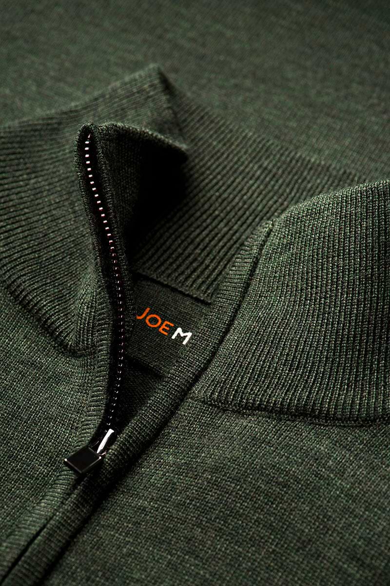 Joe Zip Extra Long British Green