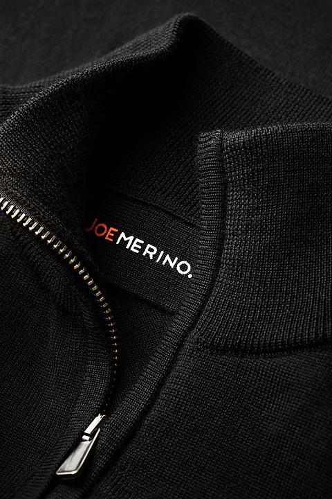 Joe Zip Extra Long Deep Black - Base Image