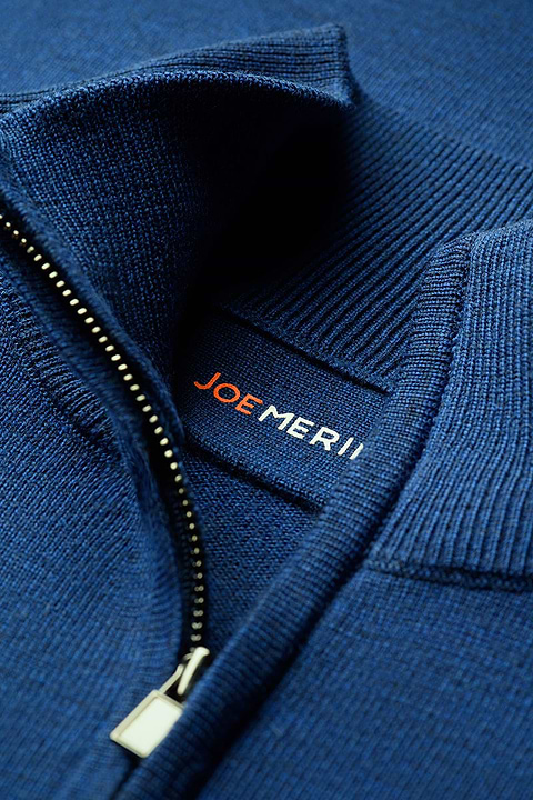 Joe Zip Extra Long New Navy - Base Image