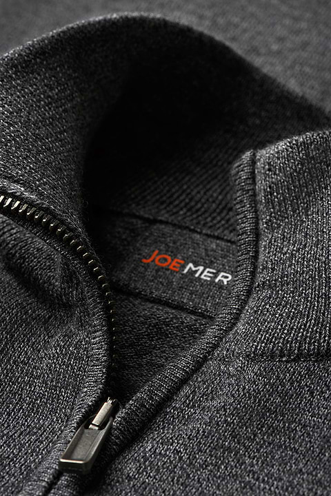 Joe Zip Grey Charcoal - Base Image