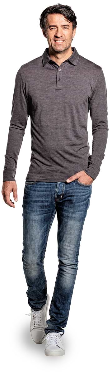 Shirt Polo Long Sleeve Interesting