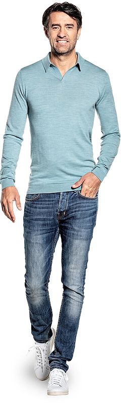 Joe Riva Long Sleeve Mythos Blue