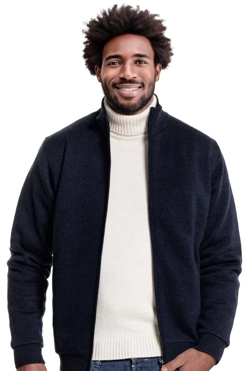 Col Neck Wool White