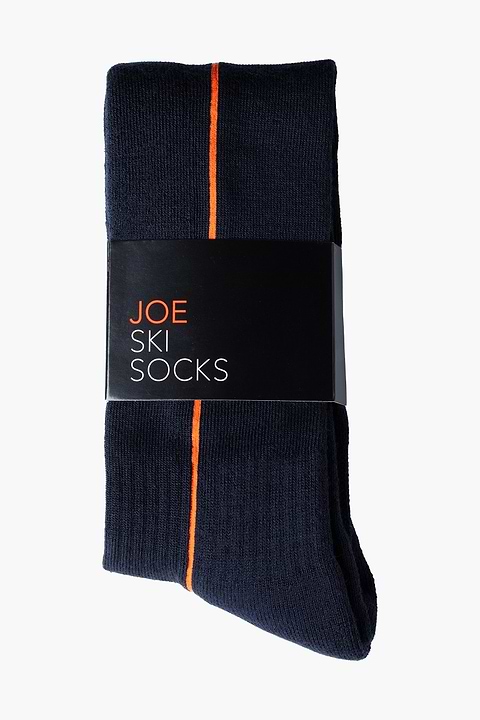 Ski Sock Dark Navy - Base Image