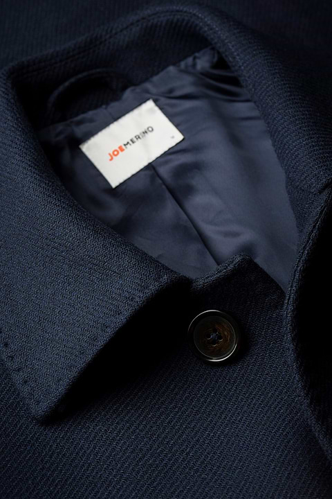 Overcoat Navy Blue - Base Image