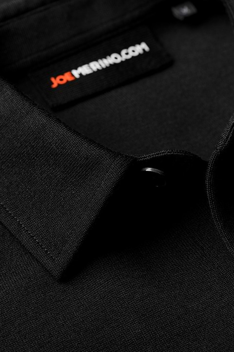 Overshirt Knitted Deep Black - Base Image