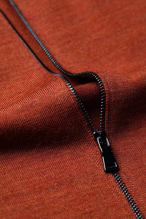 Joe Riva Cardigan Zip Copper Canyon - Base Image