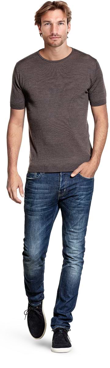 Joe Riva Crew Short Sleeve Interesting