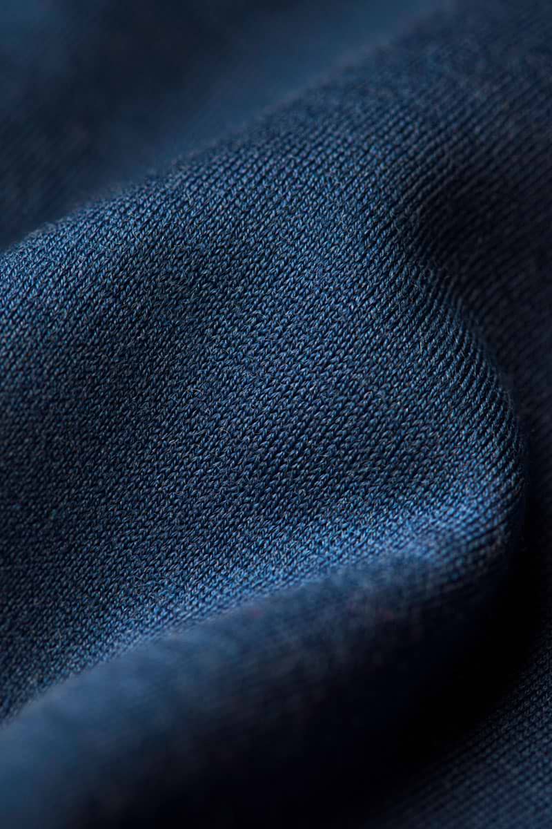 Shirt Henley Short Sleeve Bright Blue