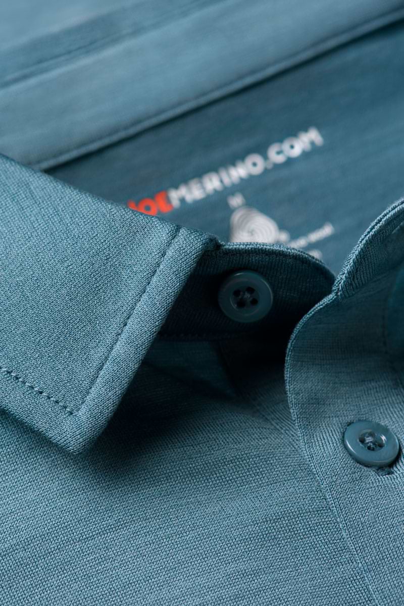 Joe Shirt Polo Short Sleeve Teal