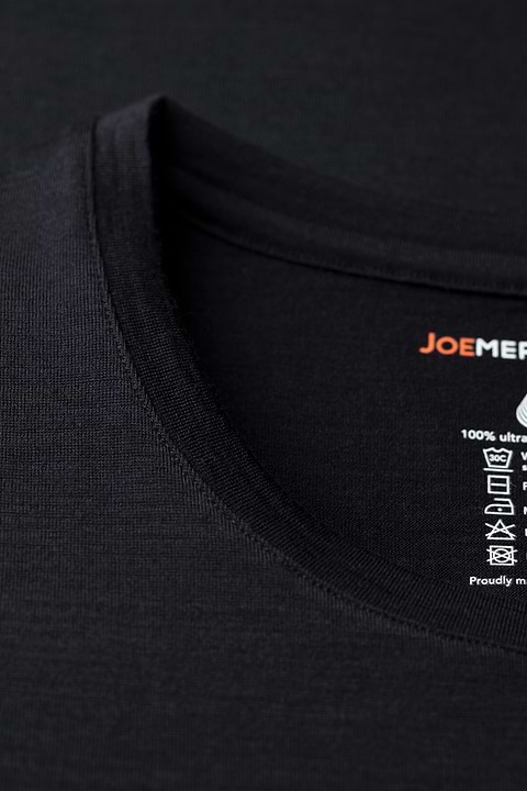Joe Shirt Round Neck Very Dark Navy - Base Image