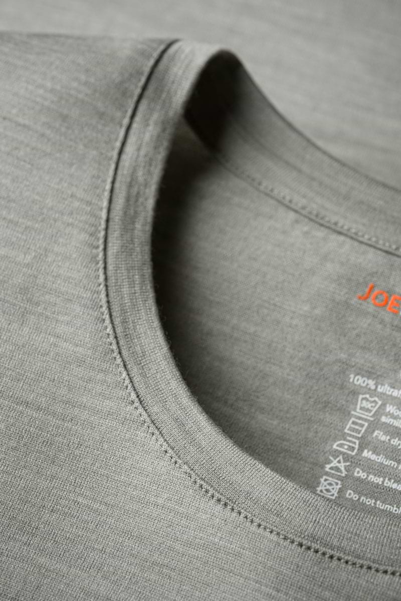 Joe Shirt Round Neck Hazy Green