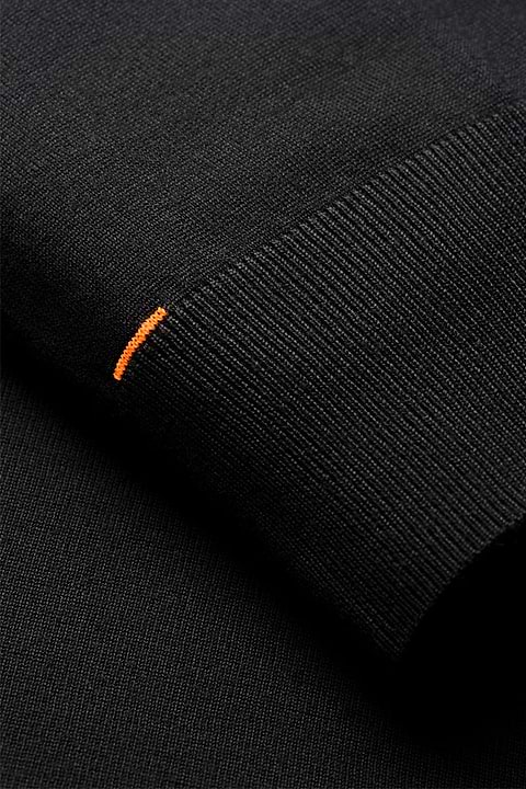 Joe Riva Long Sleeve Deep Black  - Base Image