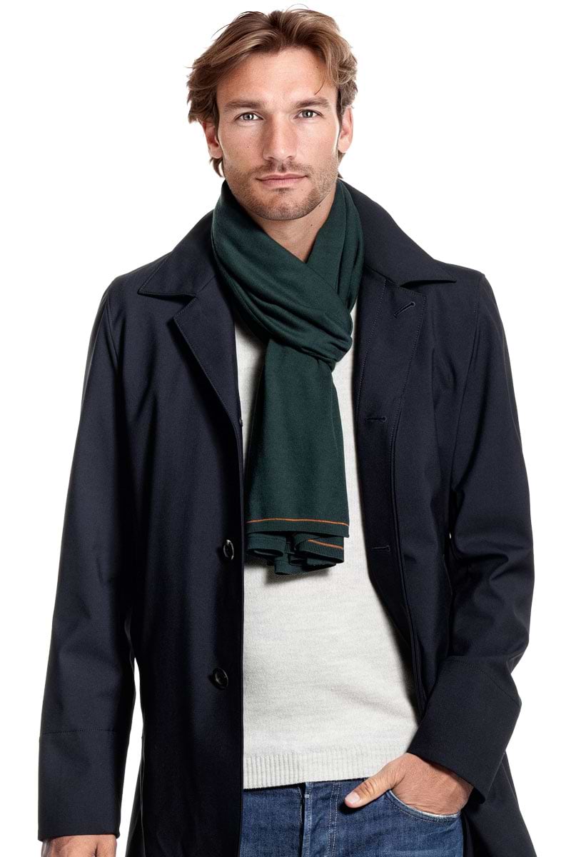 Joe Riva Scarf Very Dark Green