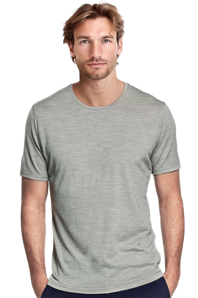 Joe Shirt Round Neck Hazy Green