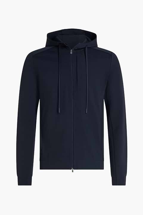 Travel Hoodie Deep Navy - Base Image
