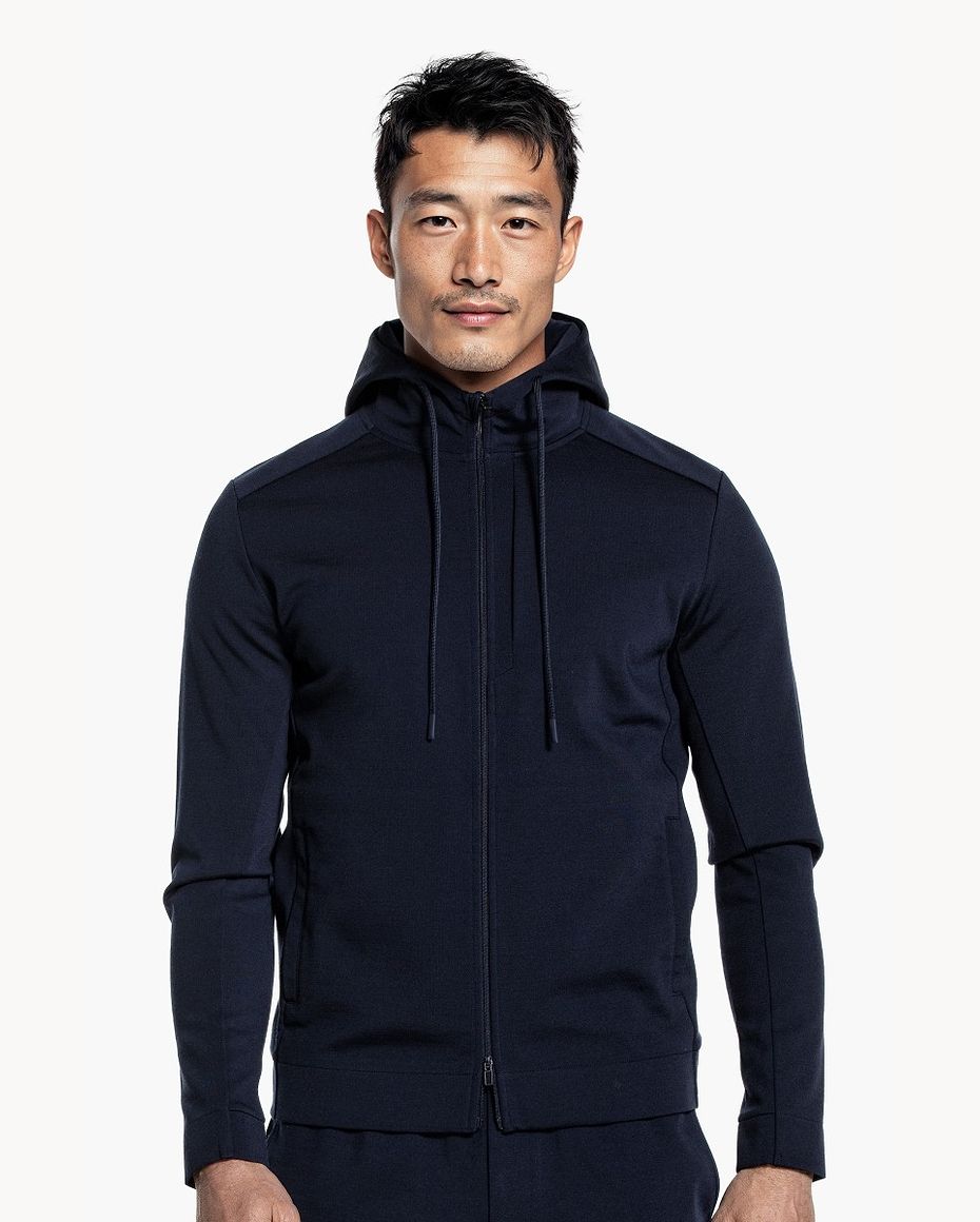 Travel Hoodie Deep Navy