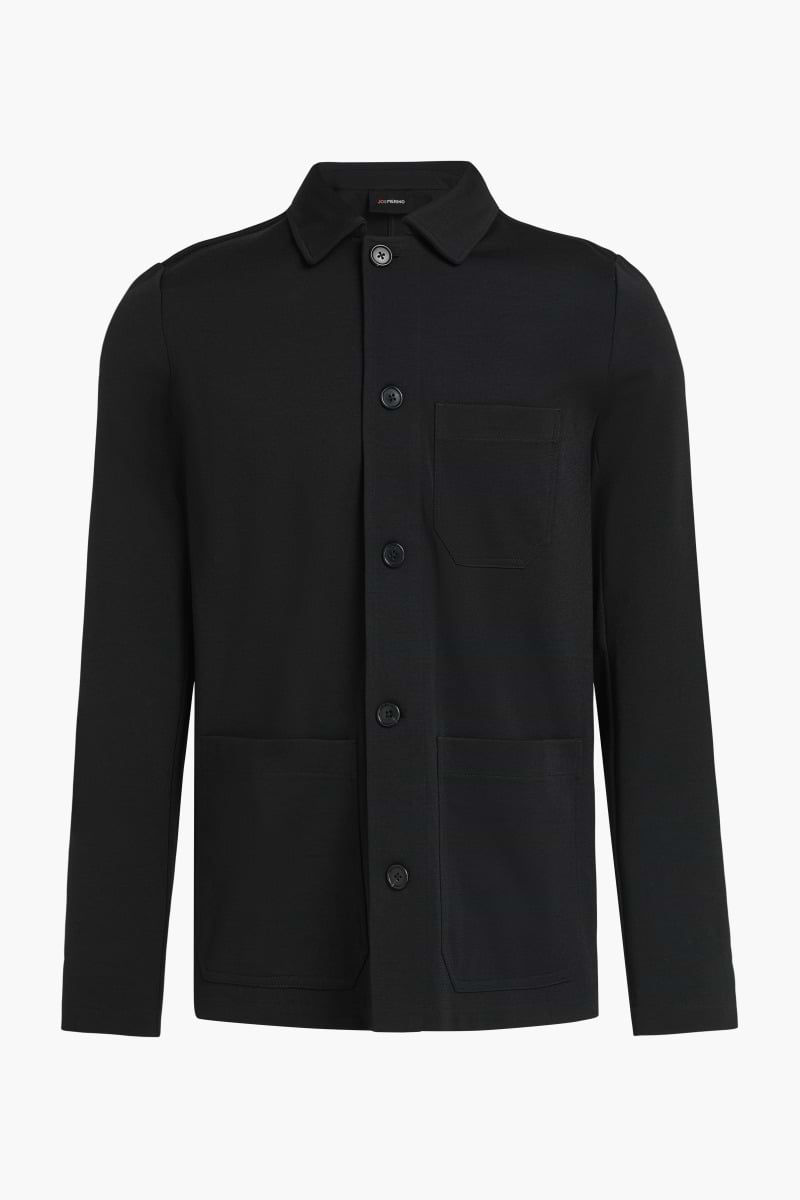 Travel Overshirt Deep Black