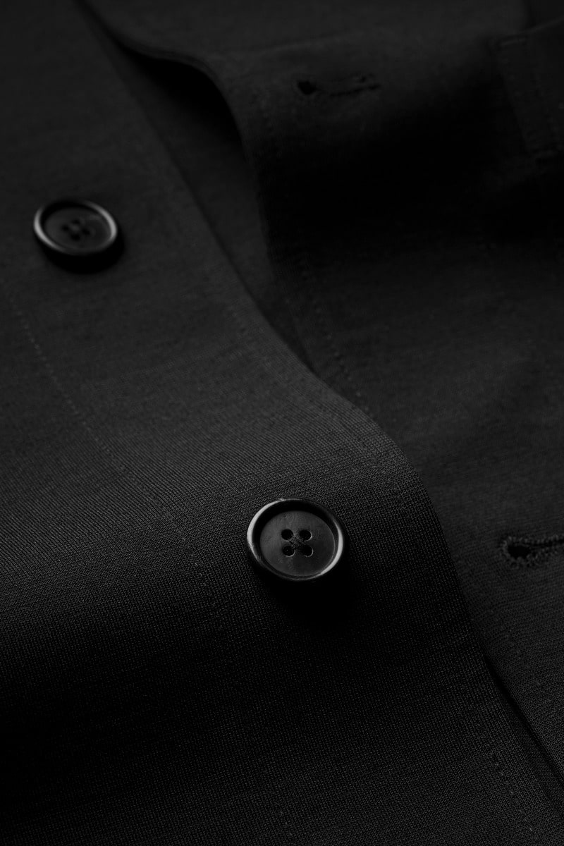 Travel Overshirt Deep Black
