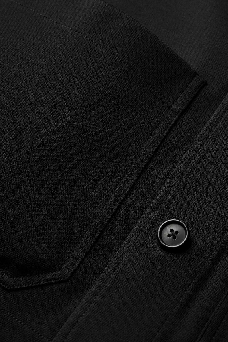 Travel Overshirt Deep Black