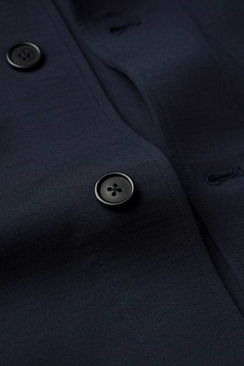 Travel Overshirt Deep Navy