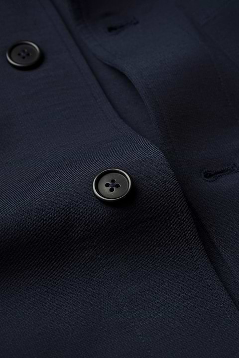 Travel Overshirt Deep Navy - Base Image