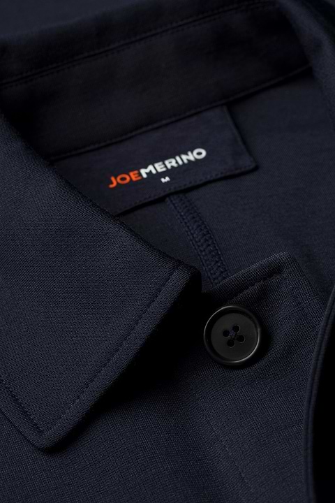 Travel Overshirt Deep Navy - Base Image