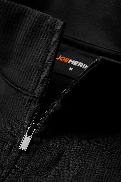Travel Jacket Deep Black - Base Image