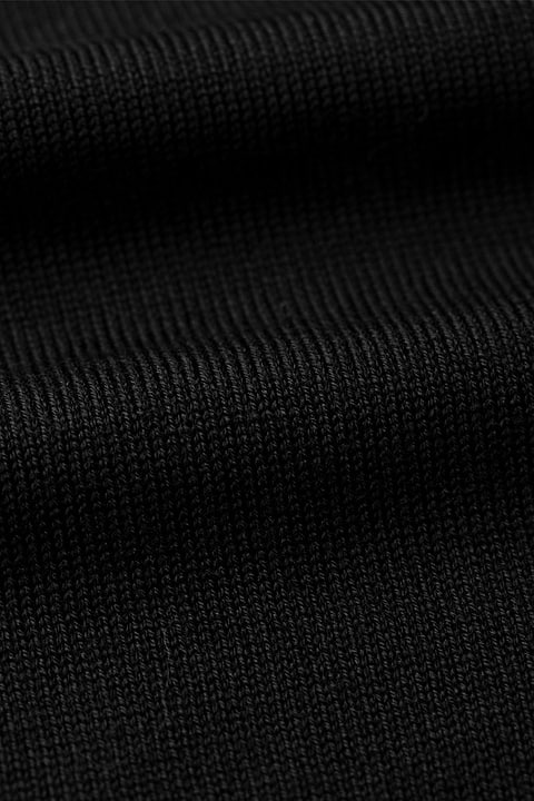 Joe Cardigan 2-Way Zip Deep Black - Base Image