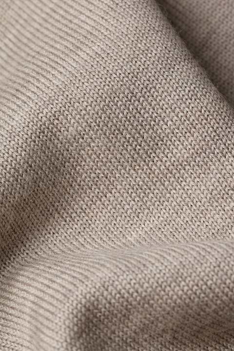Joe Cardigan 2-Way Zip Desert Beige - Base Image