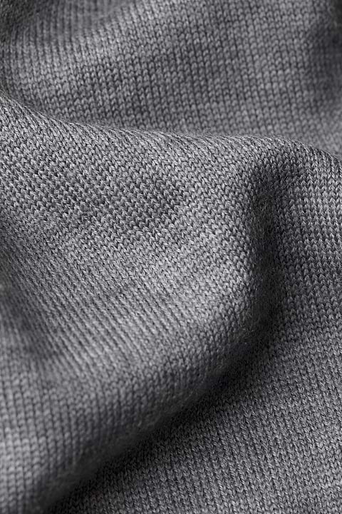Joe Cardigan 2-Way Zip Harvard Grey - Base Image
