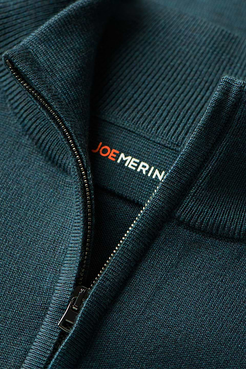 Joe Cardigan 2-Way Zip Proud Peacock - Base Image