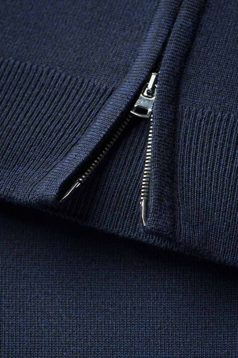 Joe Cardigan 2-Way Zip True Navy