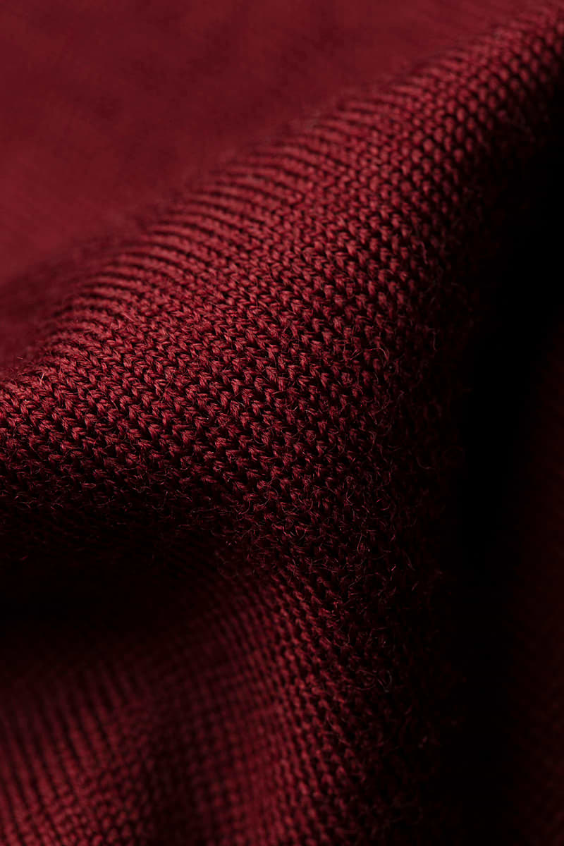 Joe V-neck Extra Long Barolo