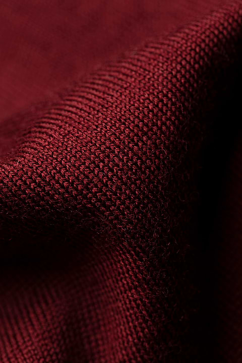 Joe V-neck Extra Long Barolo - Base Image
