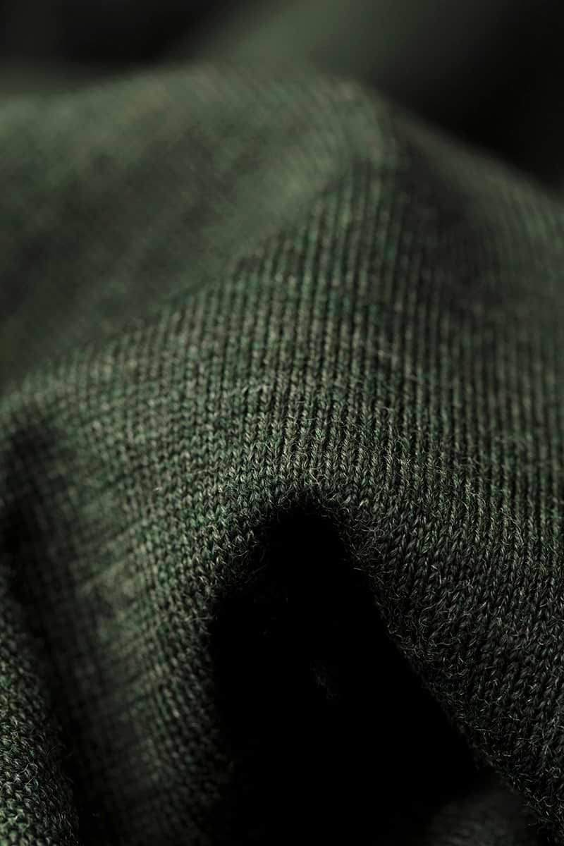 Joe V-neck Extra Long British Green