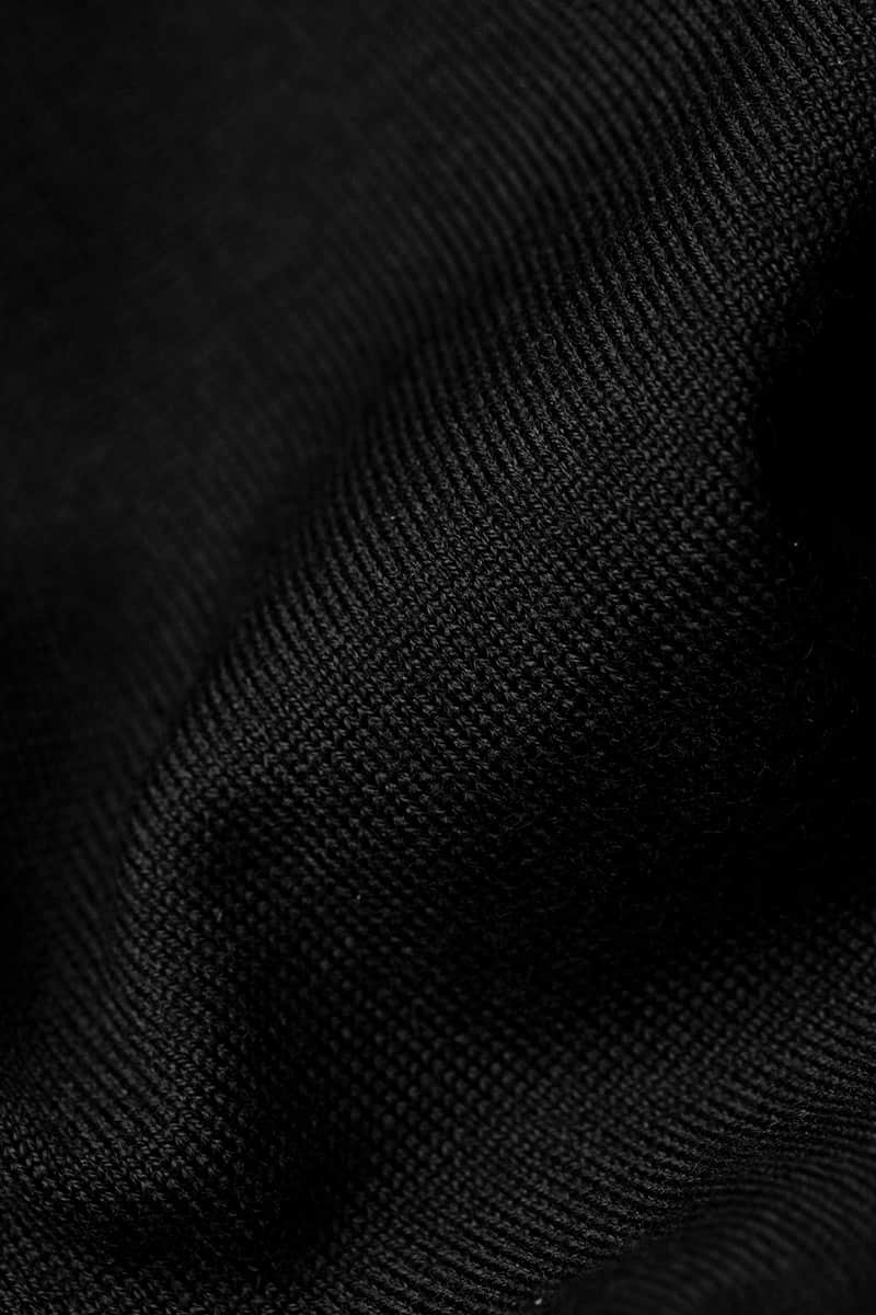 Joe V-neck Extra Long Deep Black